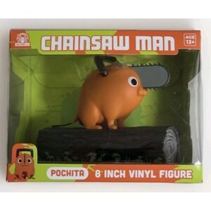 Chainsaw Man Pochita 8 Inch Vinyl Figure CultureFly Crunchyroll NIB Anime Fandom